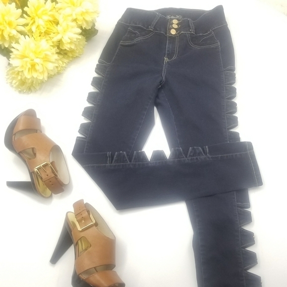 FASHION2 LOVE WOMEN JEANS SZ.5 - Picture 1 of 8